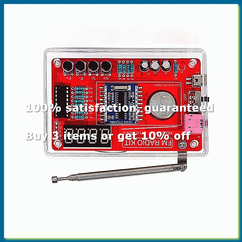 Electronics Project Kit - طقم إلكتروني لصنع راديو FM بنفسك،