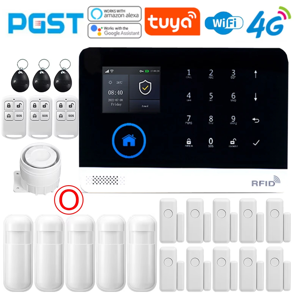 Smart Home Automation Kit - نظام إنذار منزلي من PGST، إنذار