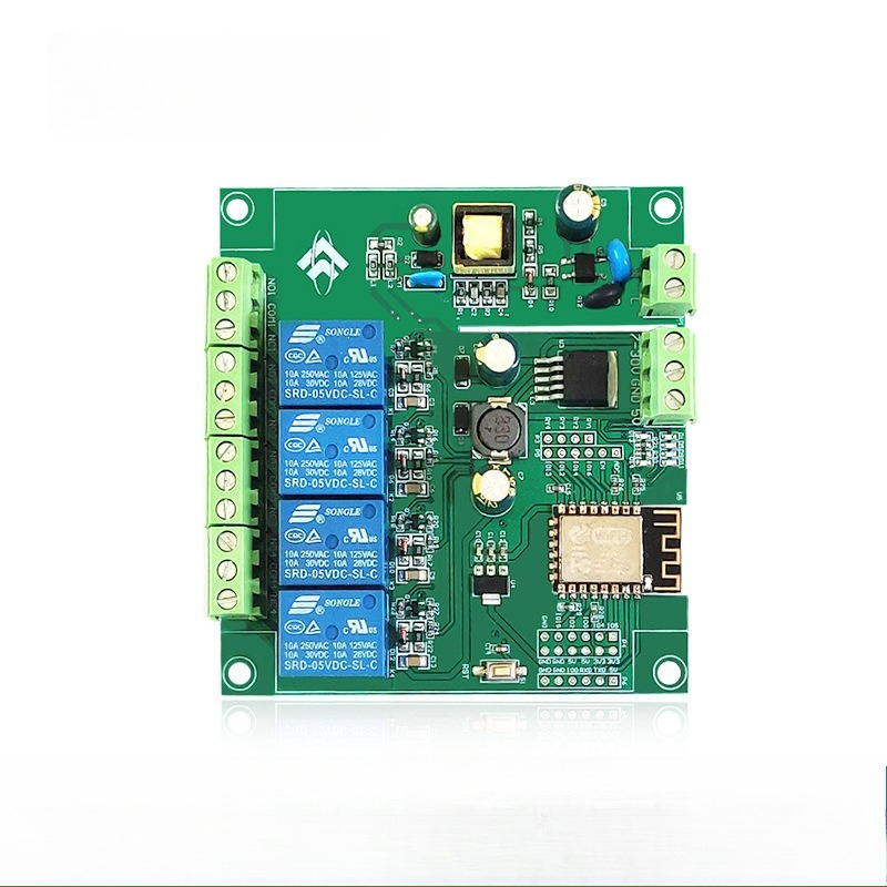 Esp8266 Relay Module - لوحة ريليهات تيار متردد/مستمر ESP8266 واي