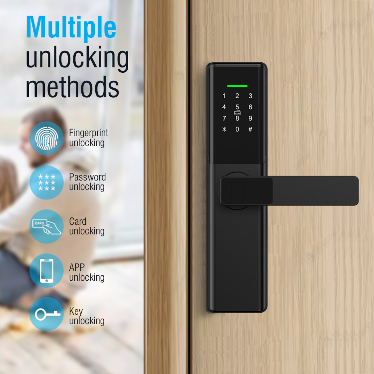 Smart Door Lock Wifi - قفل باب ذكي رقمي من تي