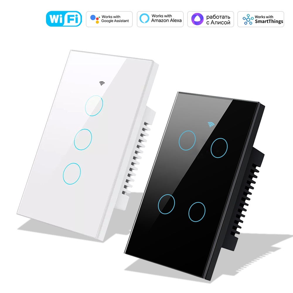 Smart Light Switch Wifi - مفتاح إضاءة ذكي يعمل باللمس بتقنية