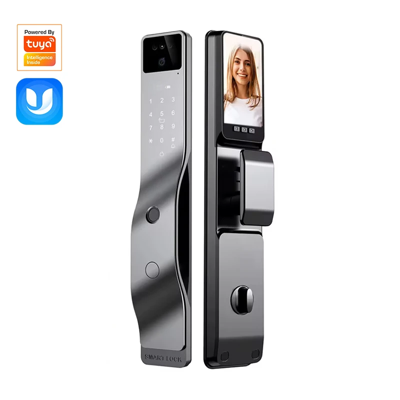 قفل باب ذكي بالتعرف على الوجه  - مراجعة Smart Door Lock Wifi وسعره