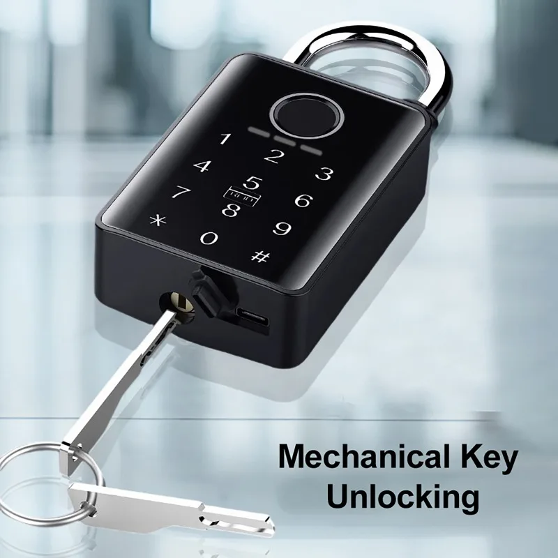 Tuya قفل الباب الذكي قفل بصمة  - مراجعة Smart Door Lock Wifi وسعره