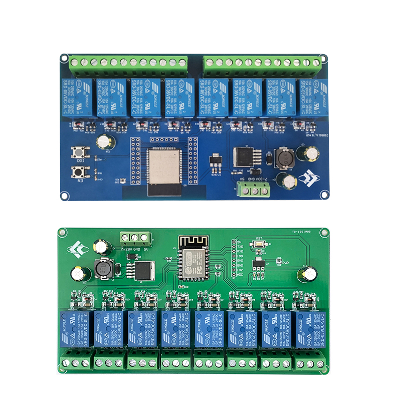 وحدة ترحيل واي فاي ذات 8 قنوات - مراجعة Esp8266 Relay Module وسعره