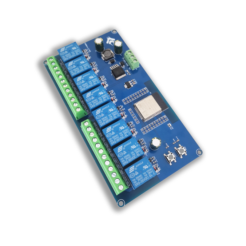 وحدة ترحيل واي فاي ذات 8 قنوات - مراجعة Esp8266 Relay Module وسعره