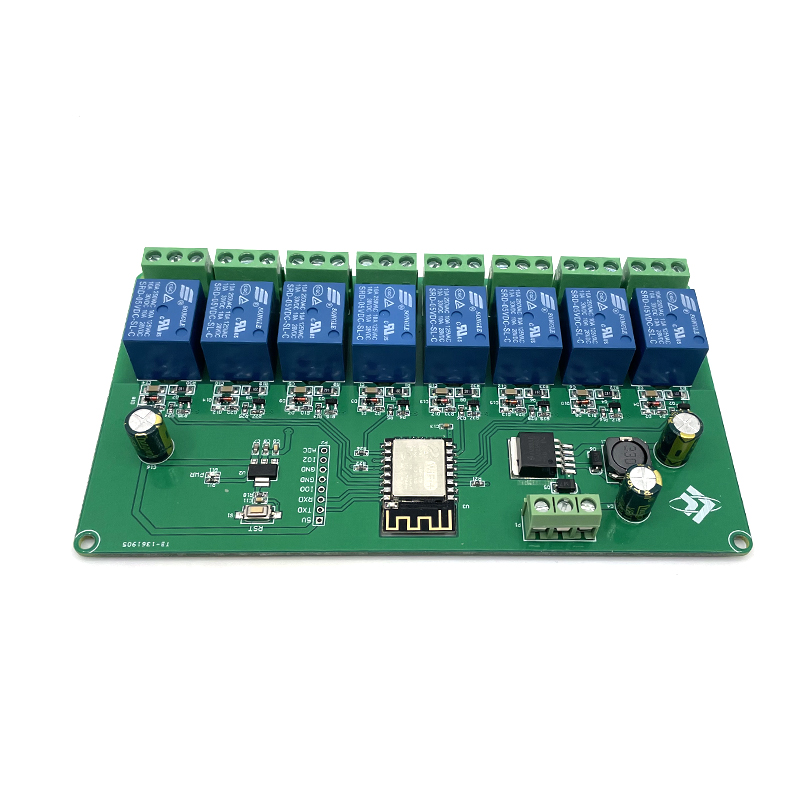 وحدة ترحيل واي فاي ذات 8 قنوات - مراجعة Esp8266 Relay Module وسعره