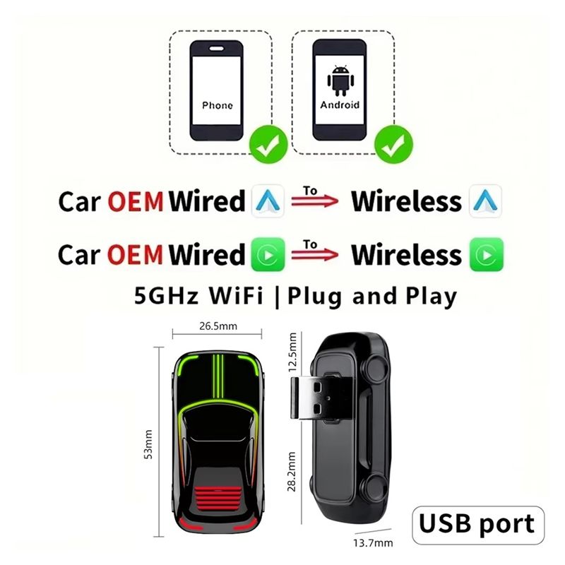 محول كاربلاي لاسلكي، صندوق ذكي - مراجعة Wifi Smart Plug وسعره