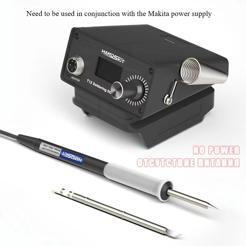 محطة لحام رقمية T12 مع تحكم في - مراجعة Electronics Project Kit وسعره