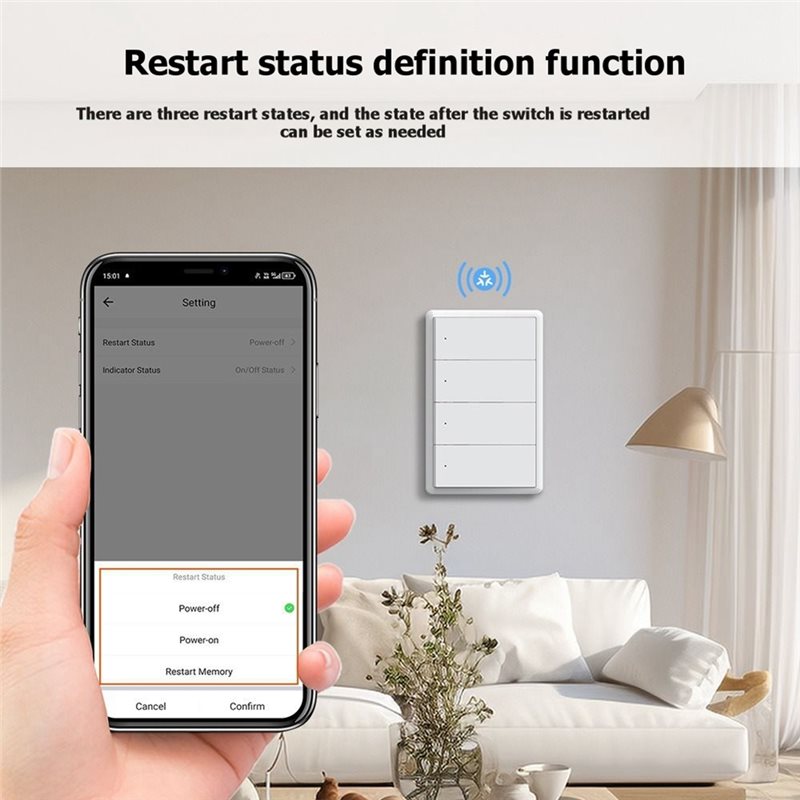 مفتاح إضاءة ذكي IALJ-Tuya يعمل - مراجعة Smart Light Switch Wifi وسعره