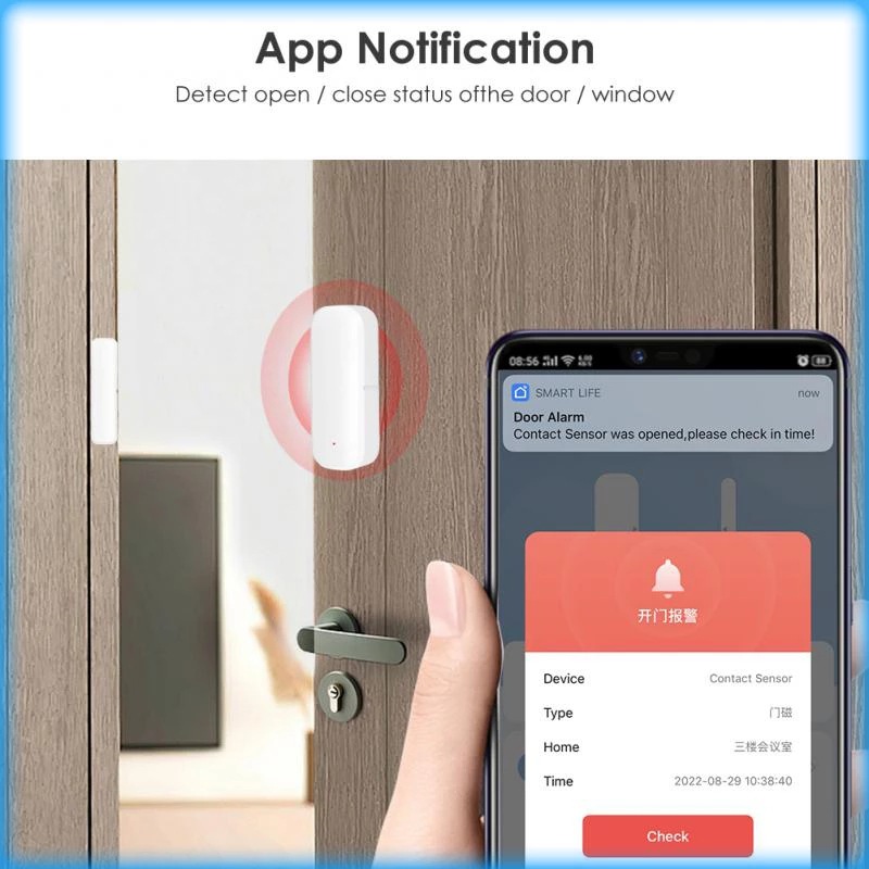 مستشعر ذكي للأبواب والنوافذ من - مراجعة Smart Home Automation Kit وسعره