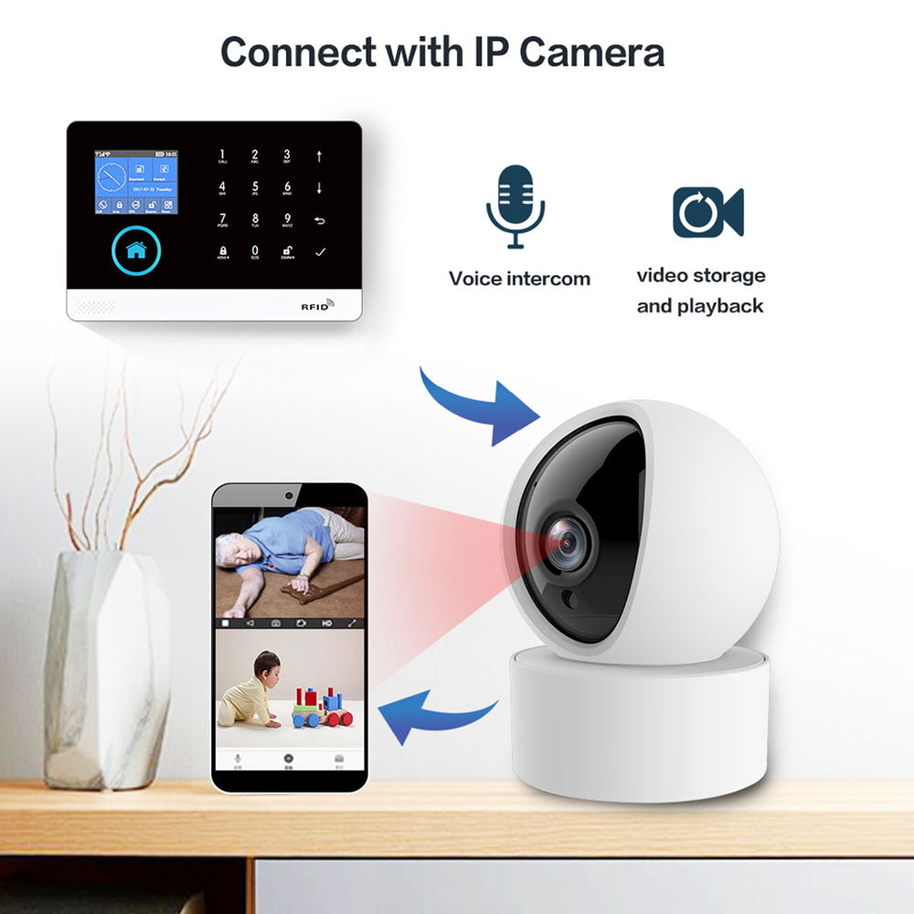 4G GSM Wifi نظام إنذار منزلي ل - مراجعة Smart Home Automation Kit وسعره