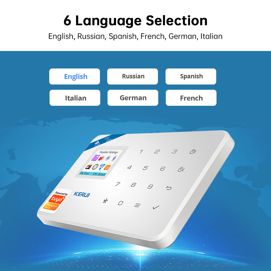 KERUI W181 نظام إنذار الأمن ال - مراجعة Smart Home Automation Kit وسعره