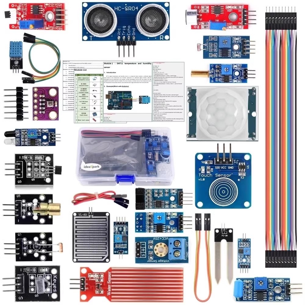 مجموعة وحدة تعليمية للمبتدئين  - مراجعة Esp32 Smart Home Kit وسعره