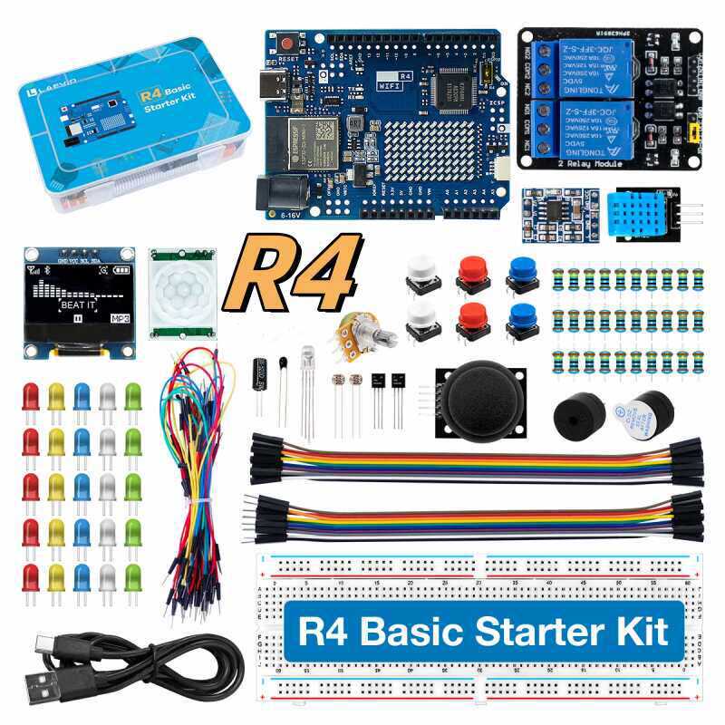 مجموعة أدوات تطوير UNO R4 المت - مراجعة Sensor Kit Arduino وسعره