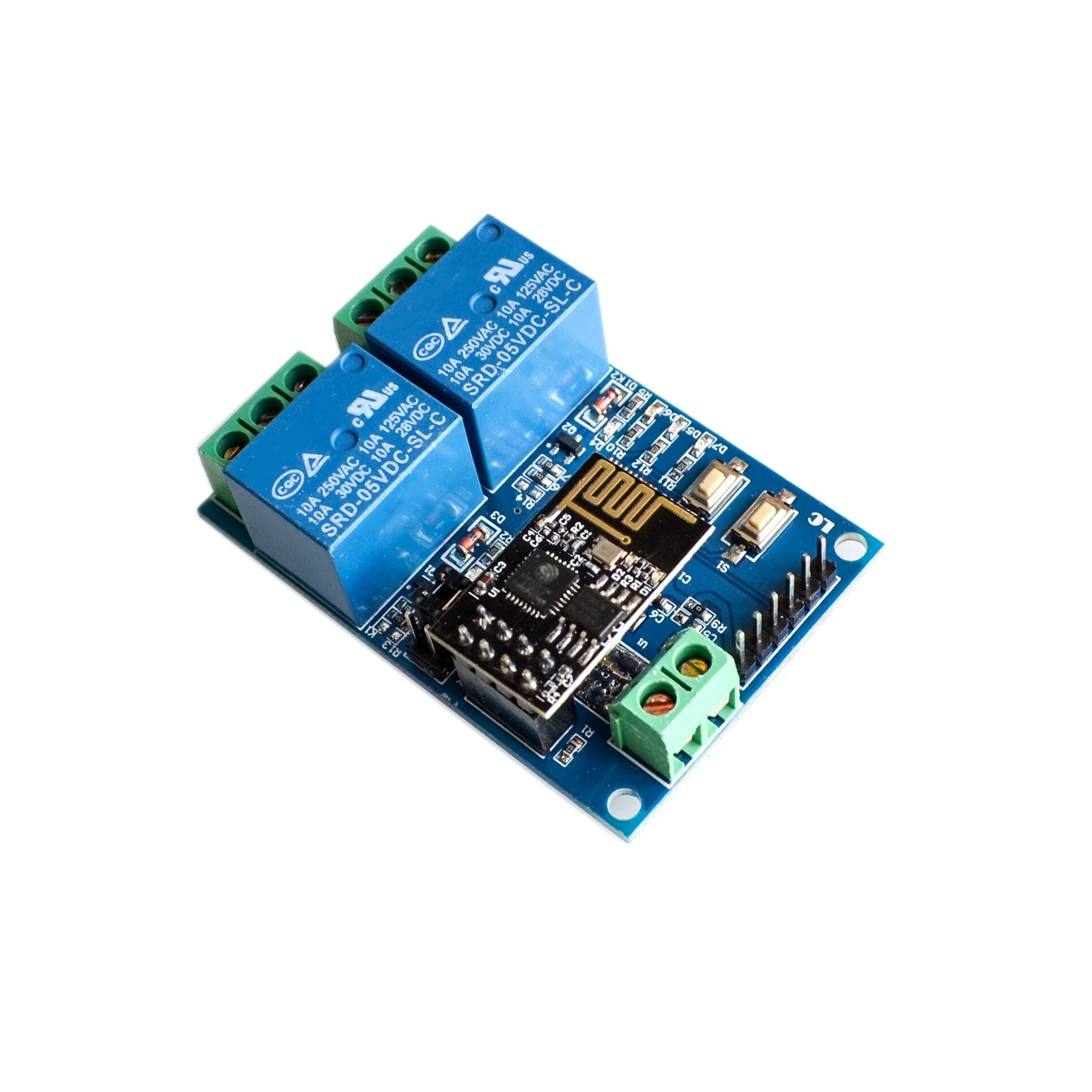 5 فولت ESP8266 ESP-01 2 قناة W - مراجعة Esp8266 Relay Module وسعره