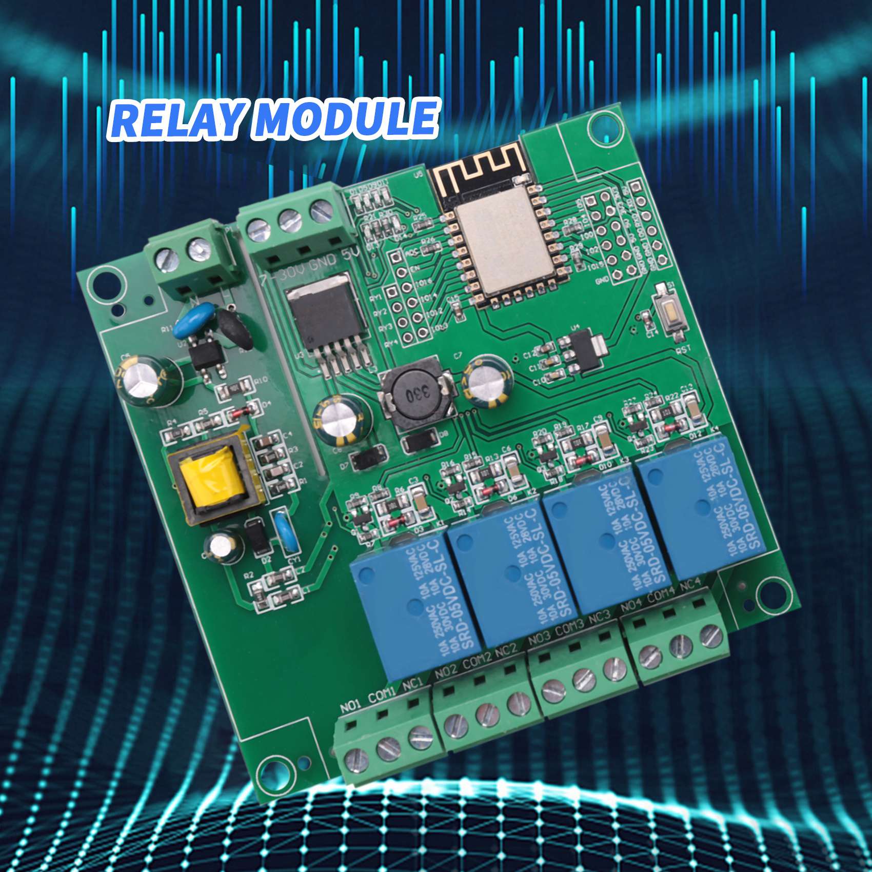 SCLS ESP8266 اللاسلكية واي فاي - مراجعة Esp8266 Relay Module وسعره