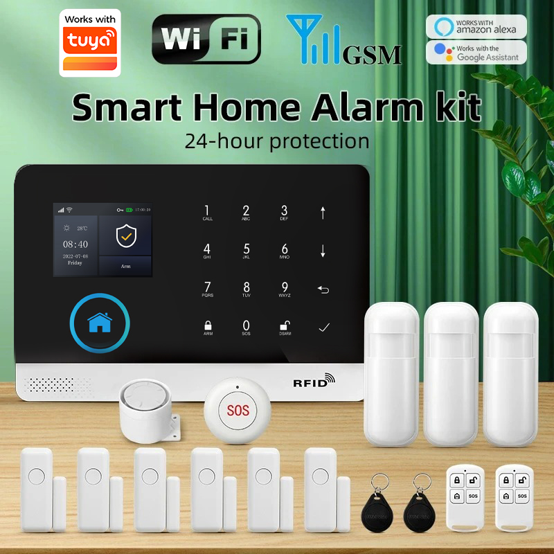 نظام إنذار أمان منزلي ذكي من P - مراجعة Smart Home Automation Kit وسعره