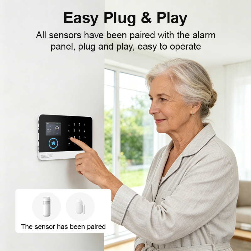 نظام إنذار أمان منزلي ذكي من P - مراجعة Smart Home Automation Kit وسعره