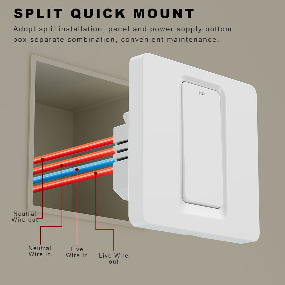 مفتاح سخان المياه الذكي/واي فا - مراجعة Smart Light Switch Wifi وسعره