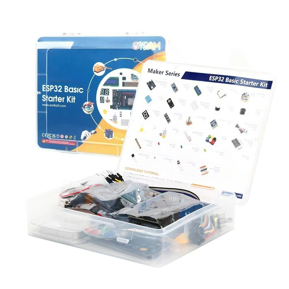 Robot Link ESP32 Starter Kit I - مراجعة Iot Kit Beginner وسعره