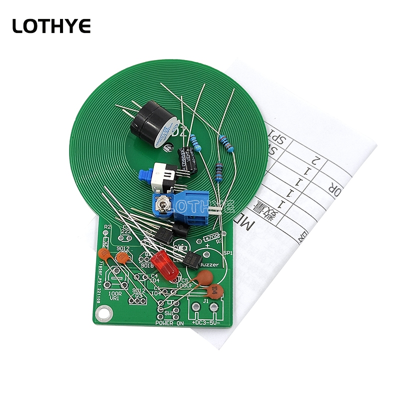 تيار مستمر 3 فولت-5 فولت كاشف  - مراجعة Electronics Project Kit وسعره