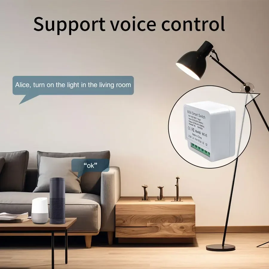 مفتاح إضاءة ذكي لاسلكي يعمل بت - مراجعة Smart Light Switch Wifi وسعره
