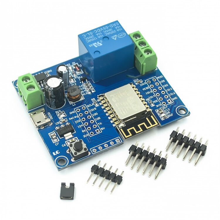 DC5-80V إمدادات الطاقة ESP8266 - مراجعة Esp8266 Relay Module وسعره