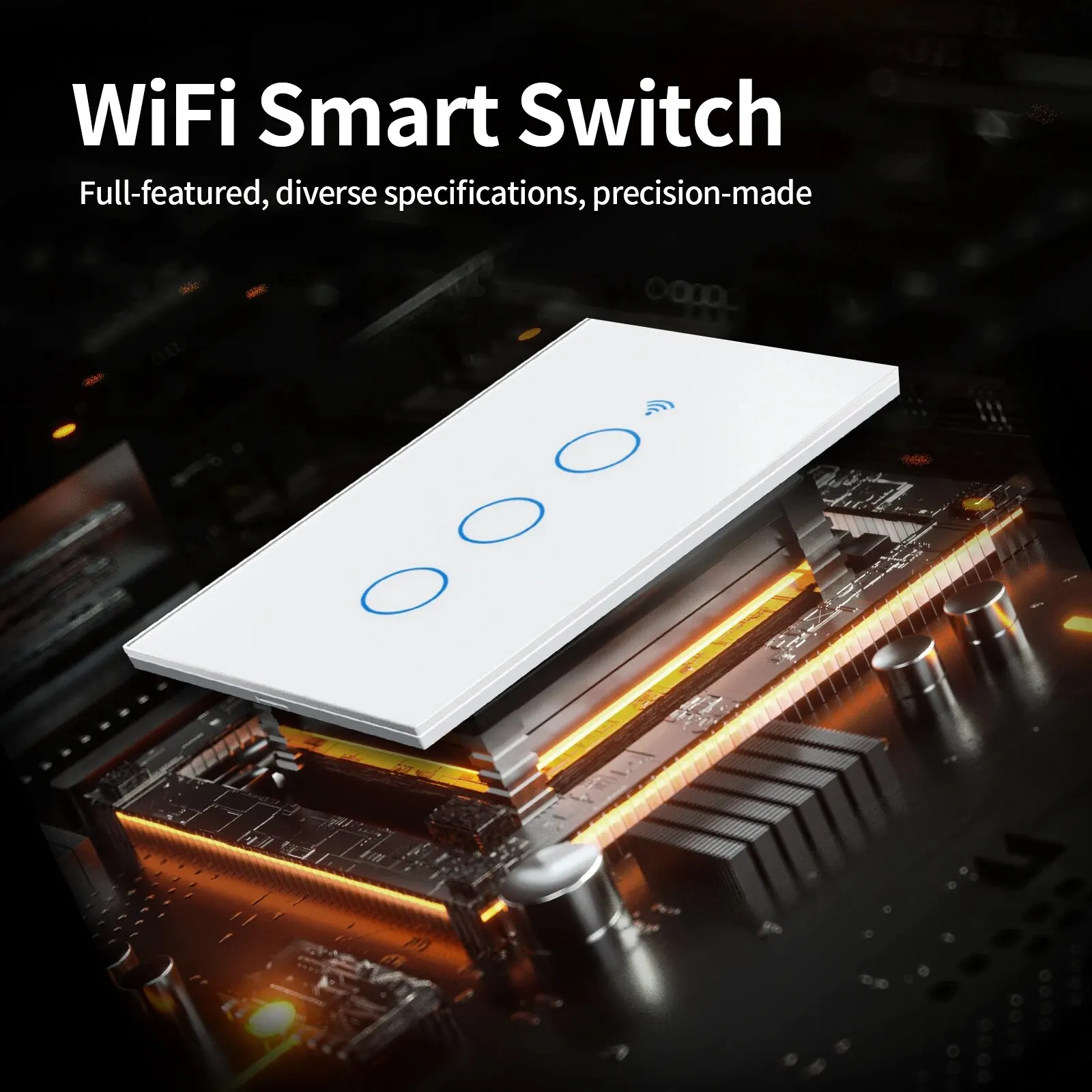 مفتاح إضاءة ذكي TNCE Tuya ، وا - مراجعة Smart Light Switch Wifi وسعره