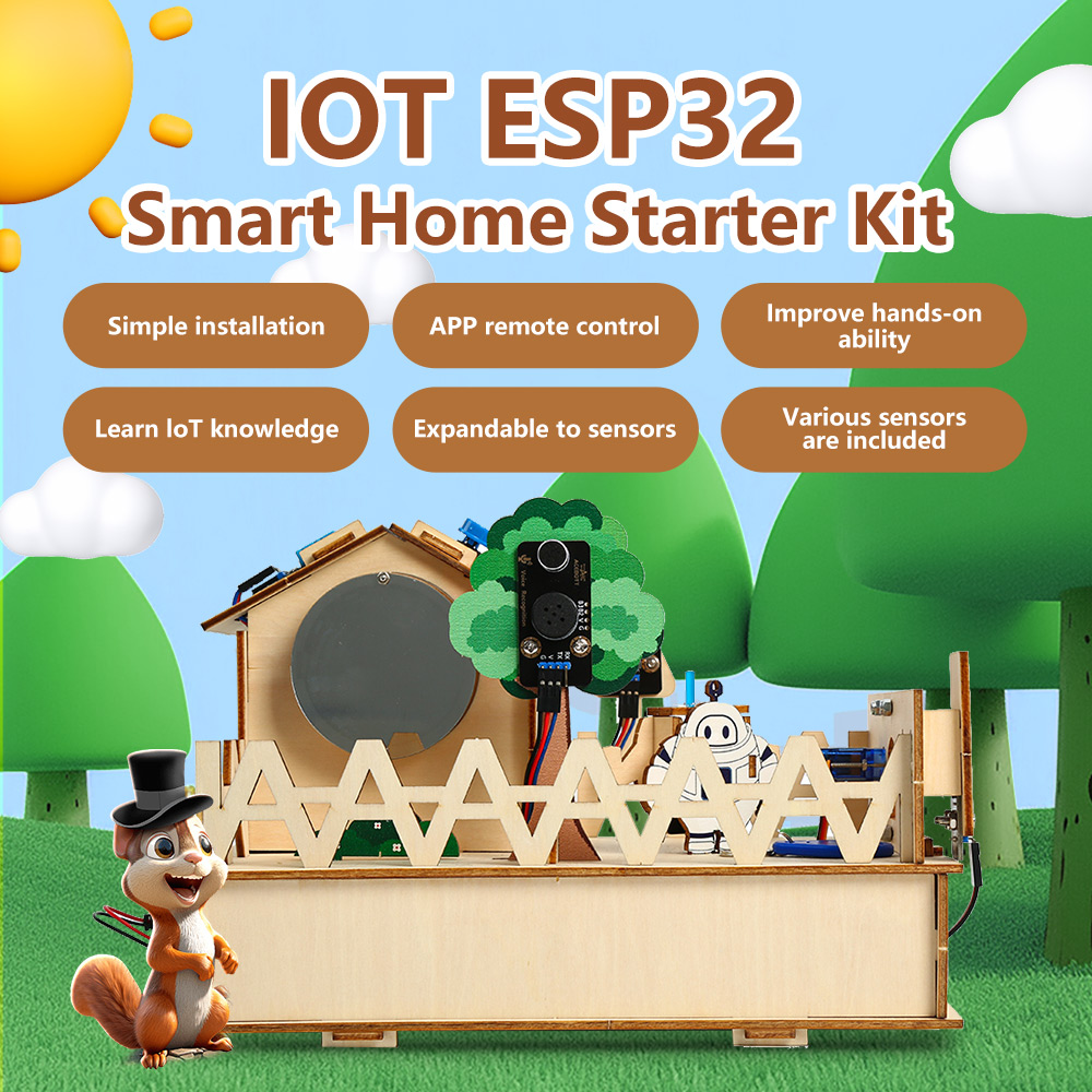 طقم المنزل الذكي لاردوينو ، بد - مراجعة Esp32 Smart Home Kit وسعره