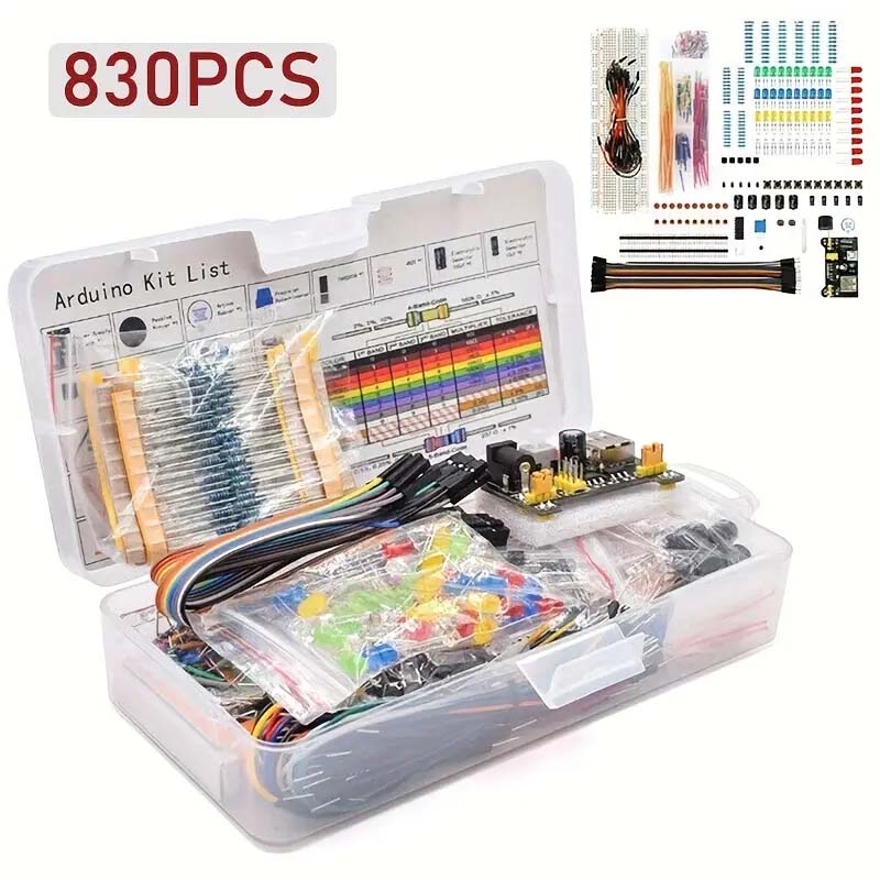 830 قطعة/صندوق لتقوم بها بنفسك - مراجعة Esp32 Smart Home Kit وسعره