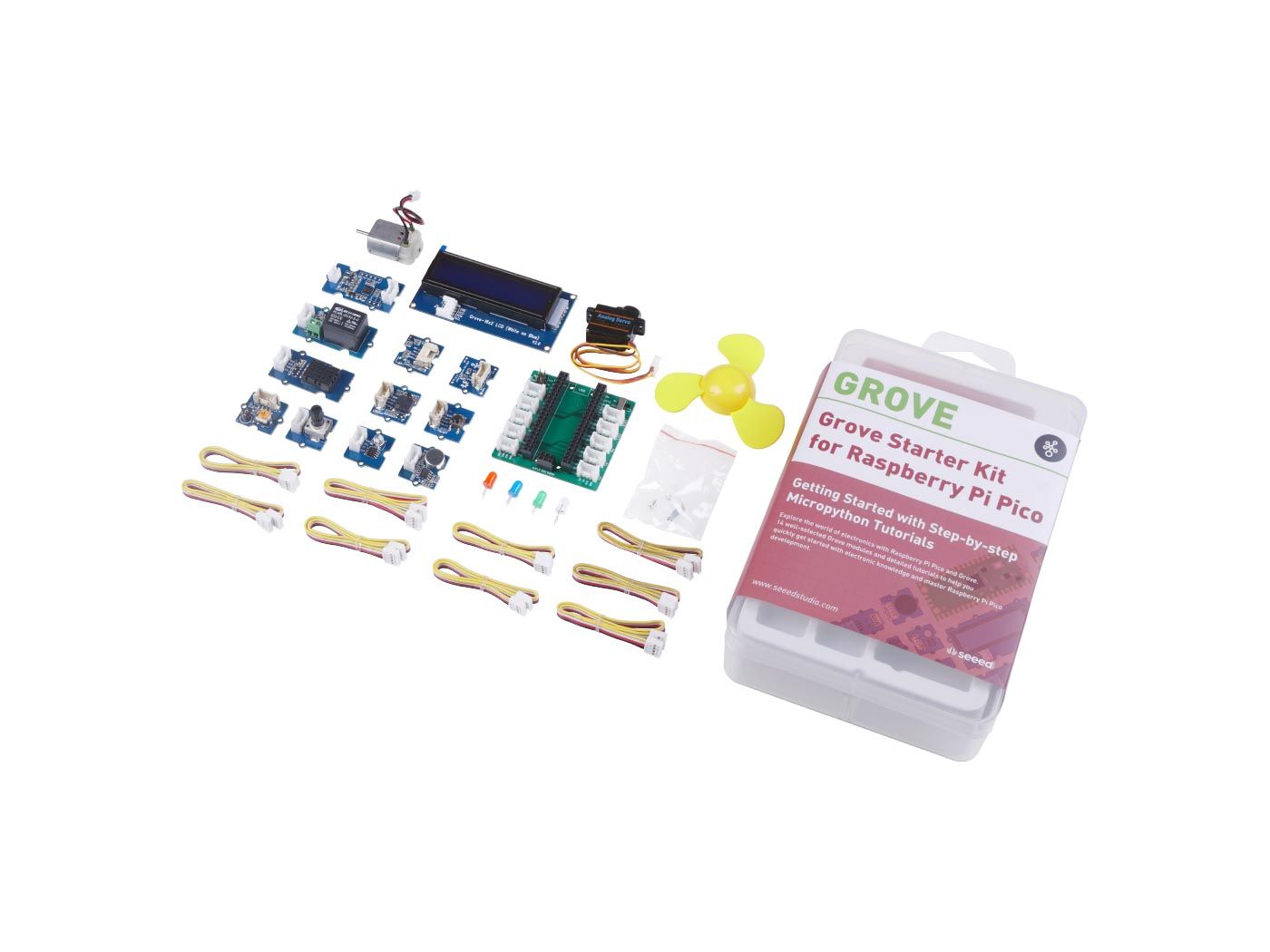 مجموعة لوحات تطوير جروف ستارتر - مراجعة Sensor Kit Arduino وسعره