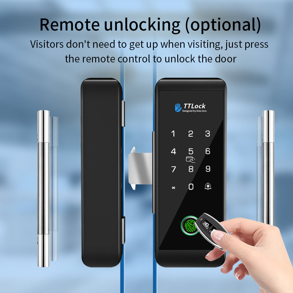قفل زجاجي ذكي من TTLOCK مع خاص - مراجعة Smart Door Lock Wifi وسعره