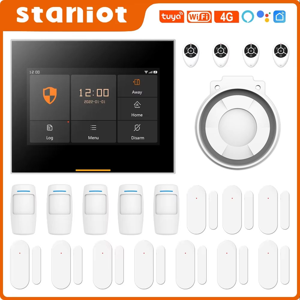 نظام إنذار أمان منزلي ذكي لاسل - مراجعة Smart Home Automation Kit وسعره