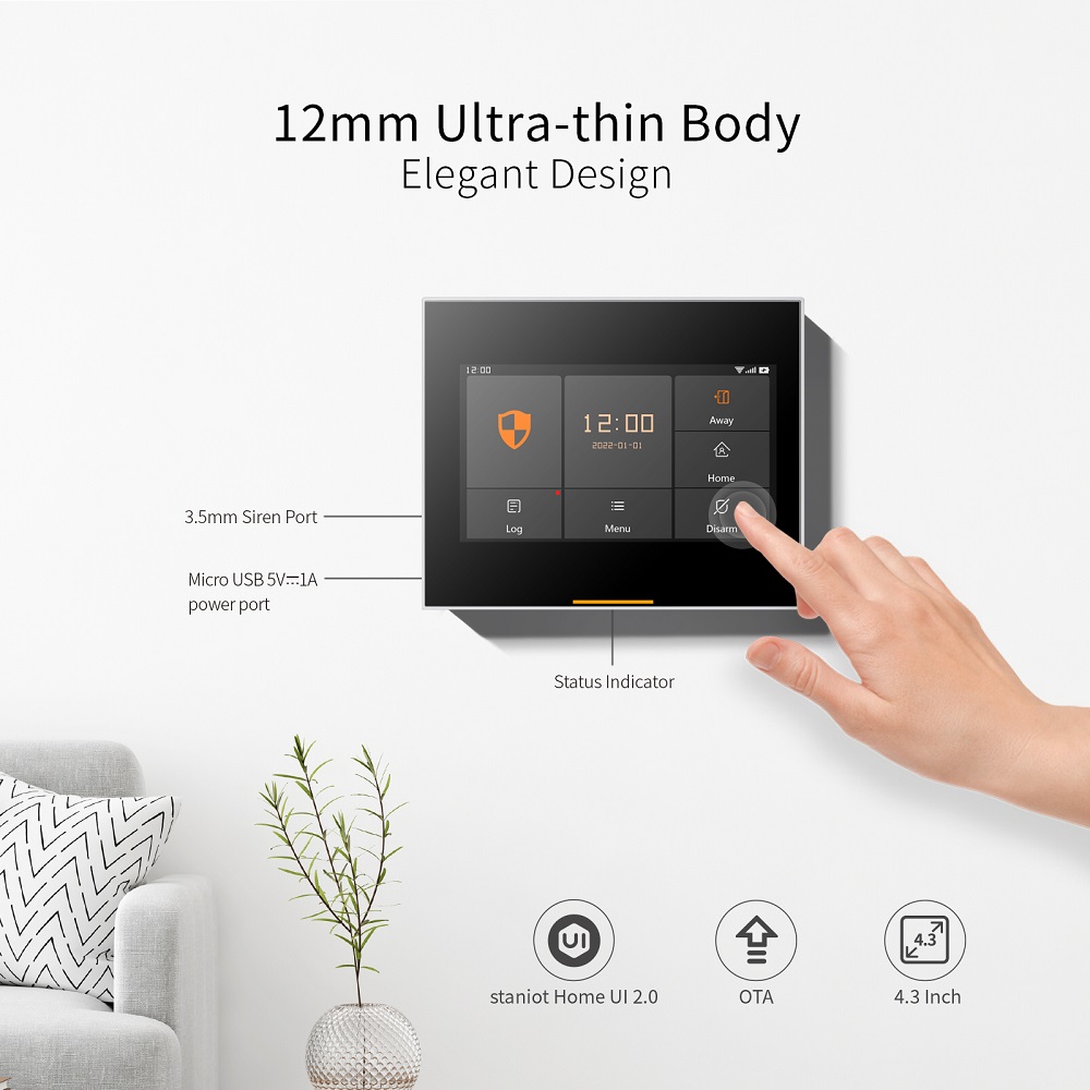 نظام إنذار أمان منزلي ذكي لاسل - مراجعة Smart Home Automation Kit وسعره