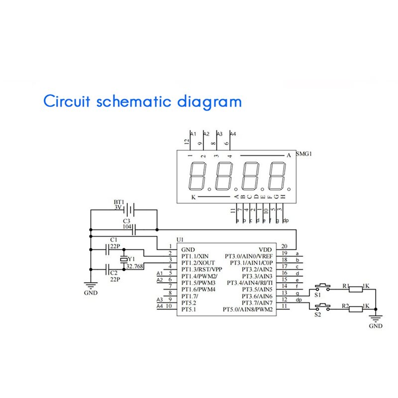 طقم ساعة إلكترونية LED للتركيب - مراجعة Electronics Project Kit وسعره